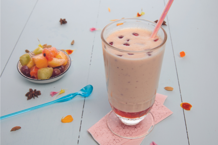 Lassi aux fruits exotiques