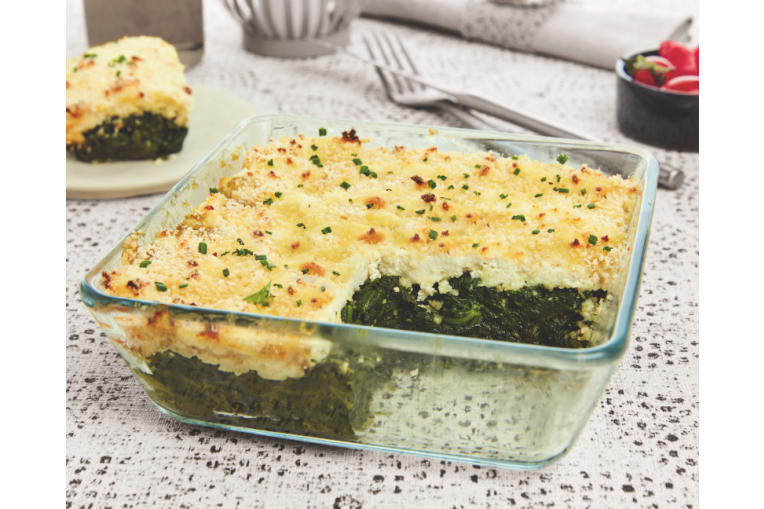 Gratinée d’épinard à la ricotta