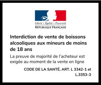 Interdiction de vente de boissons alcooliques aux mineurs de moins de 18 ans - La preuve de majorité de l’acheteur est exigée au moment de la vente en ligne - CODE DE LA SANTÉ, ART. L 3342-1 et L.3353-3 