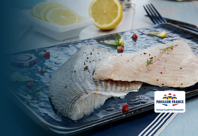 Les poissons labellisés Pavillon France en vente en ligne chez Argel 